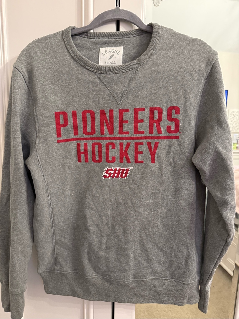 Sacred Heart University Pioneers Hockey Crewneck
